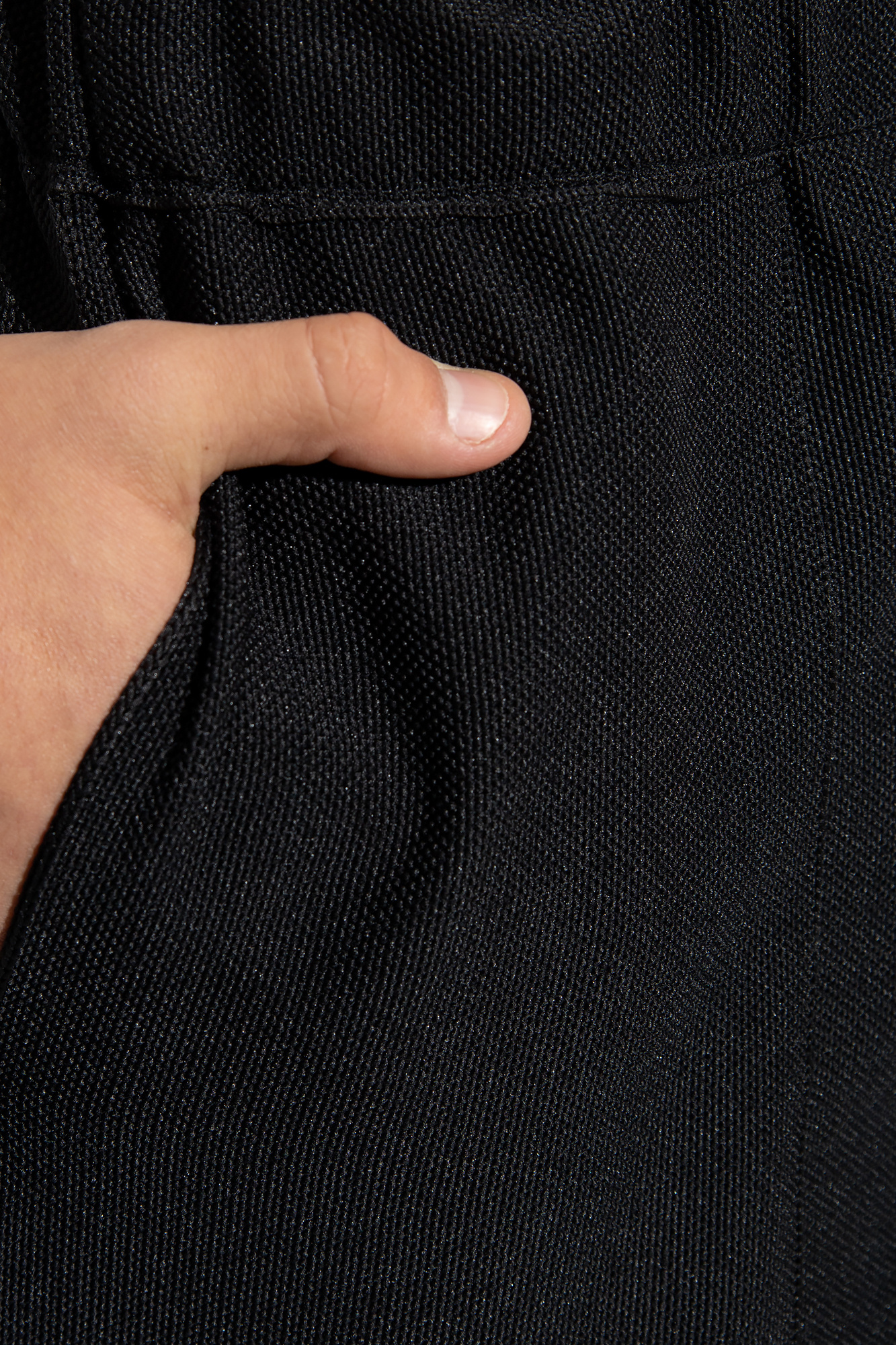 HOMME PLISSE ブラック ベルト HP23-AH408-15 Issey Miyake Homme Plisse Basics Straight Pant Black – LESS 17